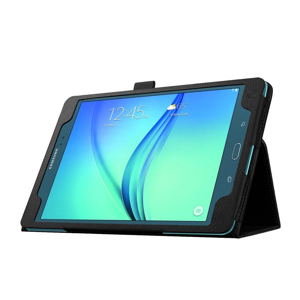 Samsung Galaxy Tab A 9.7 Kunstleren hoesje Zwart