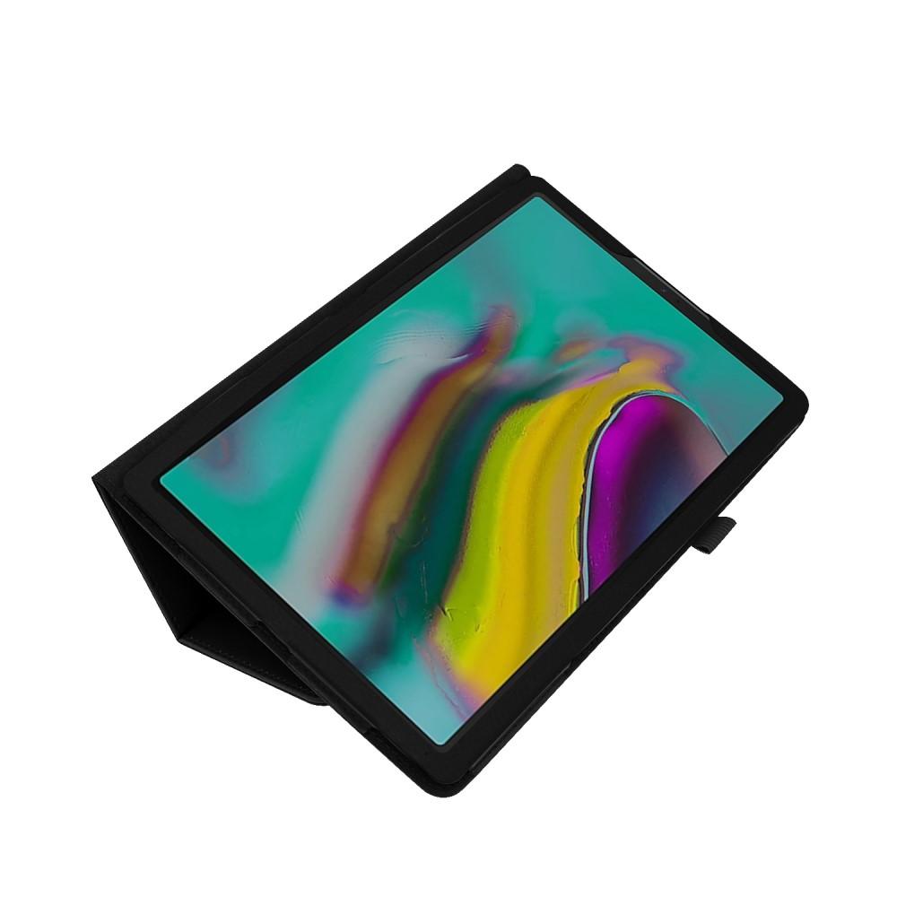 Samsung Galaxy Tab S5e 10.5 Kunstleren hoesje Zwart