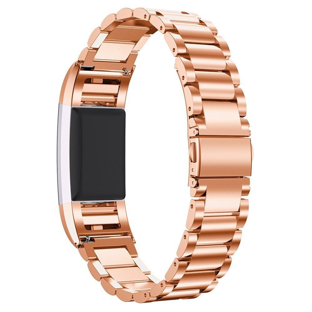Fitbit Charge 2 Metalen Armband Rosé goud