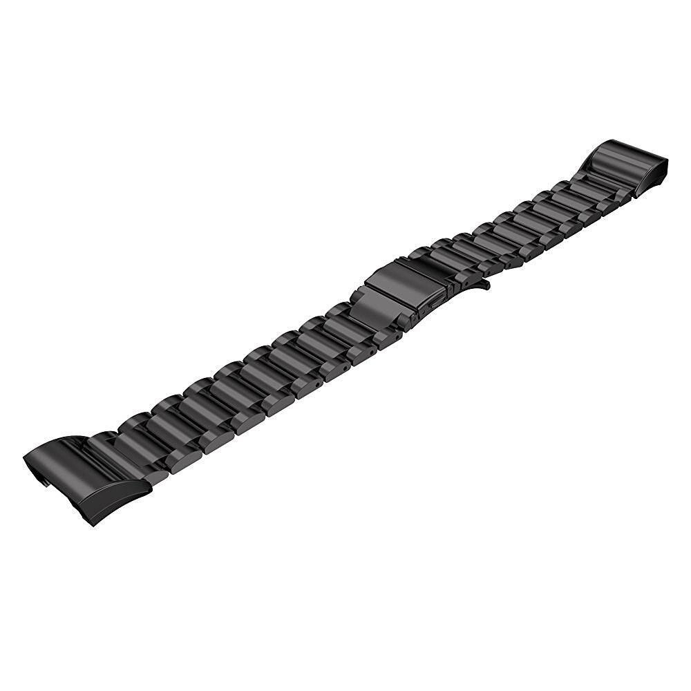 Fitbit Charge 2 Metalen Armband Zwart