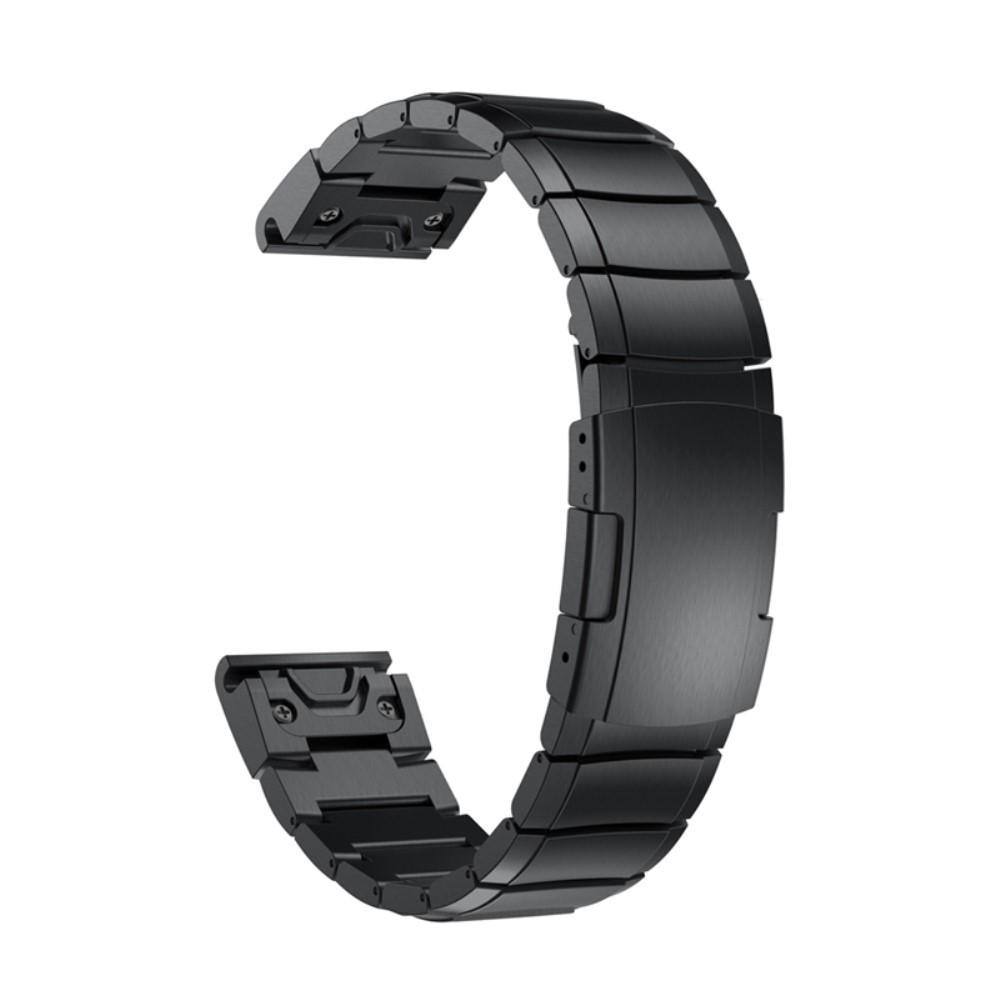 Garmin Fenix 5X/5X Plus Schakelarmband zwart