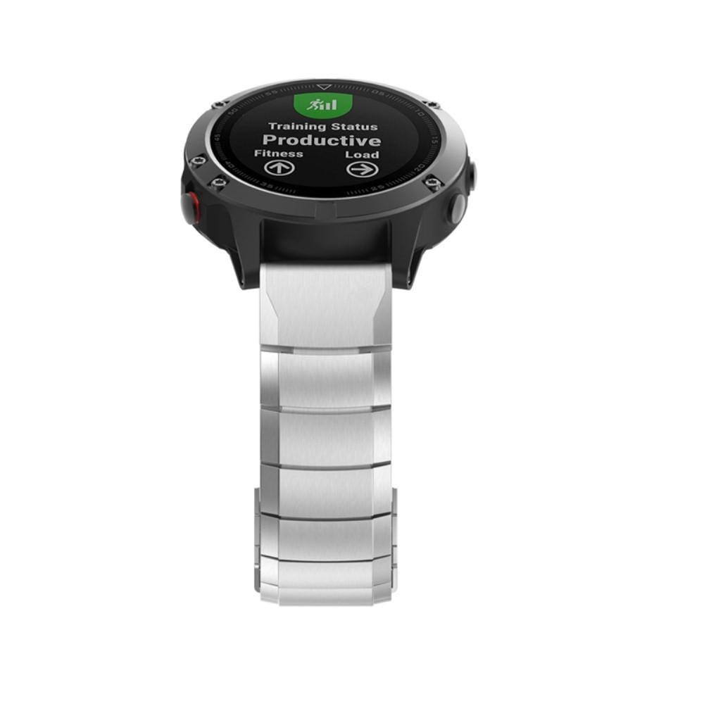 Garmin Fenix 6 Pro Schakelarmband zilver