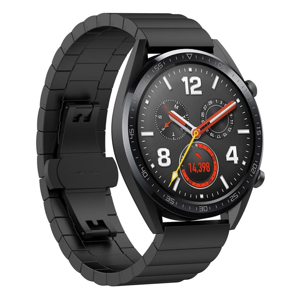 Huawei Watch GT/GT 2 Pro/GT 2 46mm Schakelarmband Zwart