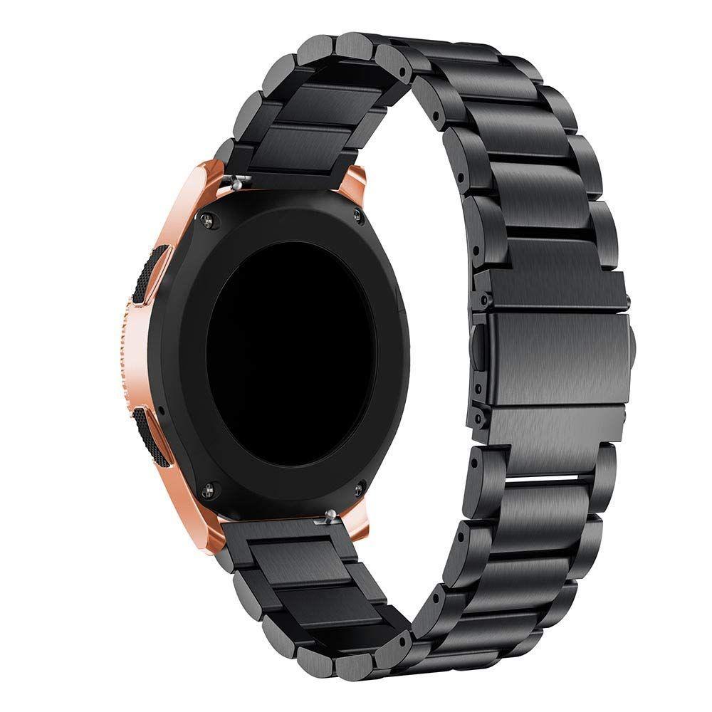 Samsung Galaxy Watch 42mm Metalen Armband Zwart