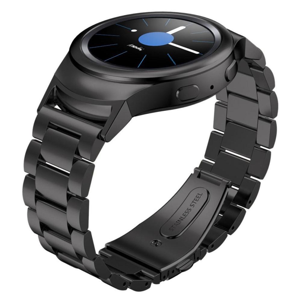 Samsung Gear S2 Metalen Armband Zwart