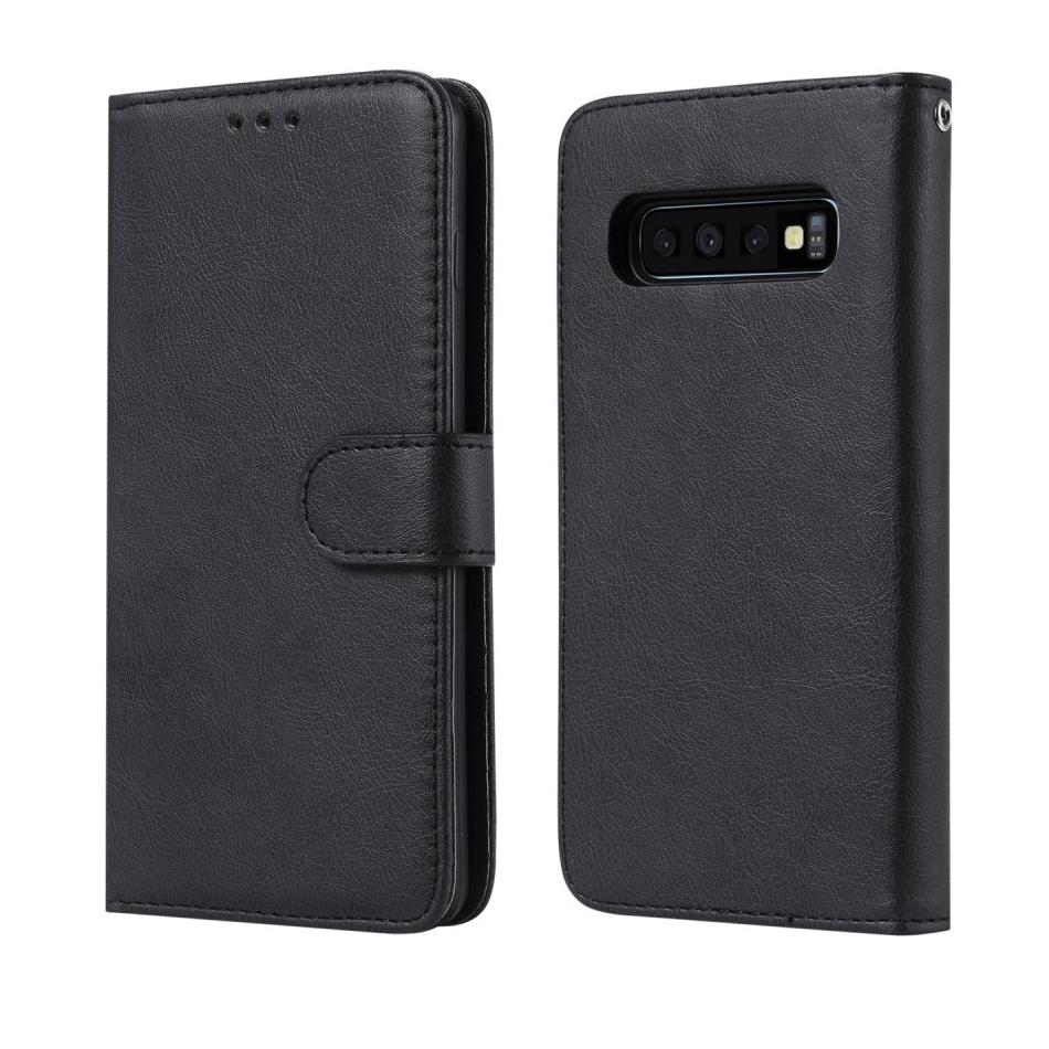 Samsung Galaxy S10 Magneethoesje Zwart