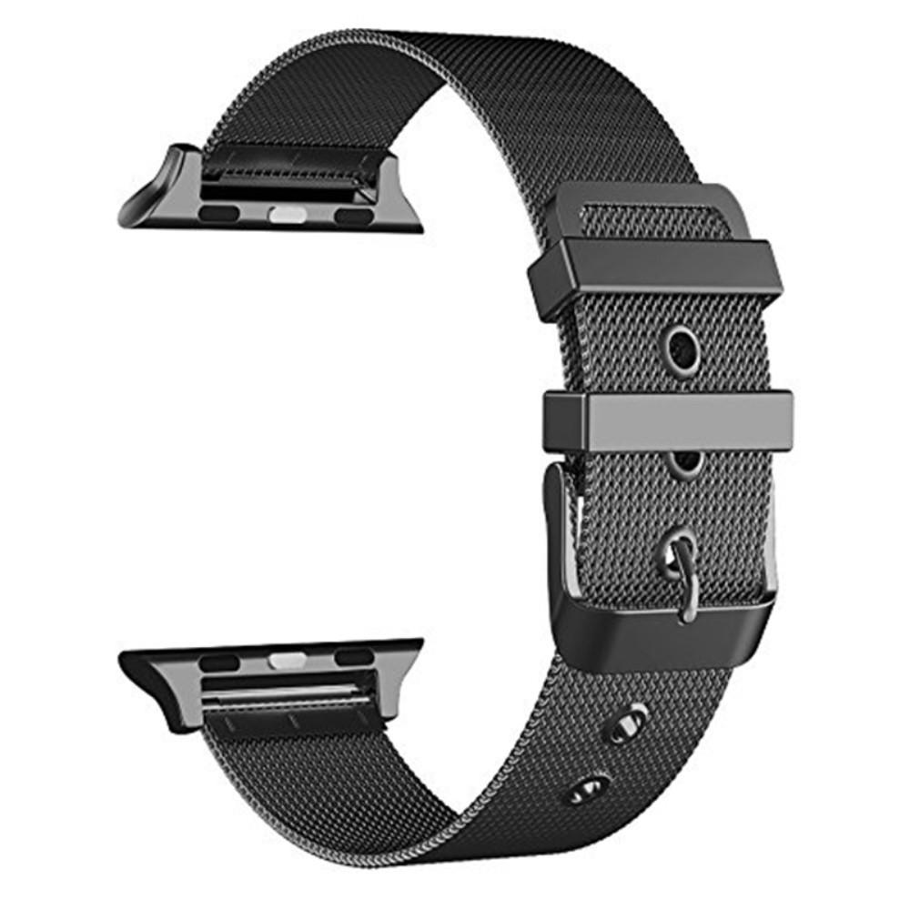 Apple Watch 41mm Series 8 Armband Mesh Zwart