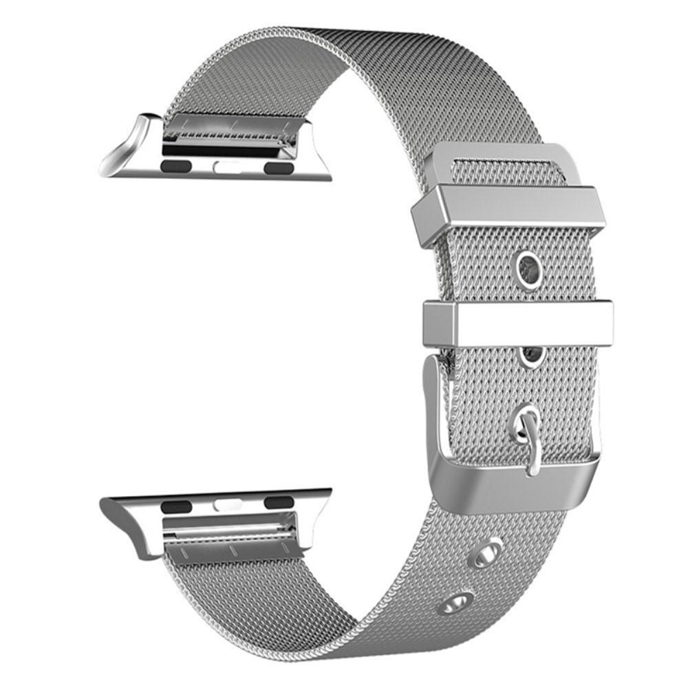 Apple Watch 38mm Armband Mesh zilver