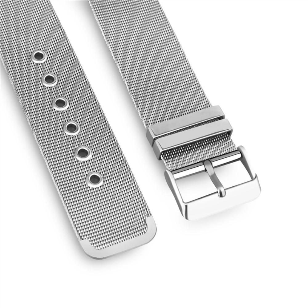 Apple Watch SE 40mm Armband Mesh zilver