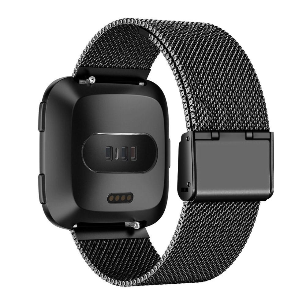 Fitbit Versa/Versa 2 Armband Mesh Zwart