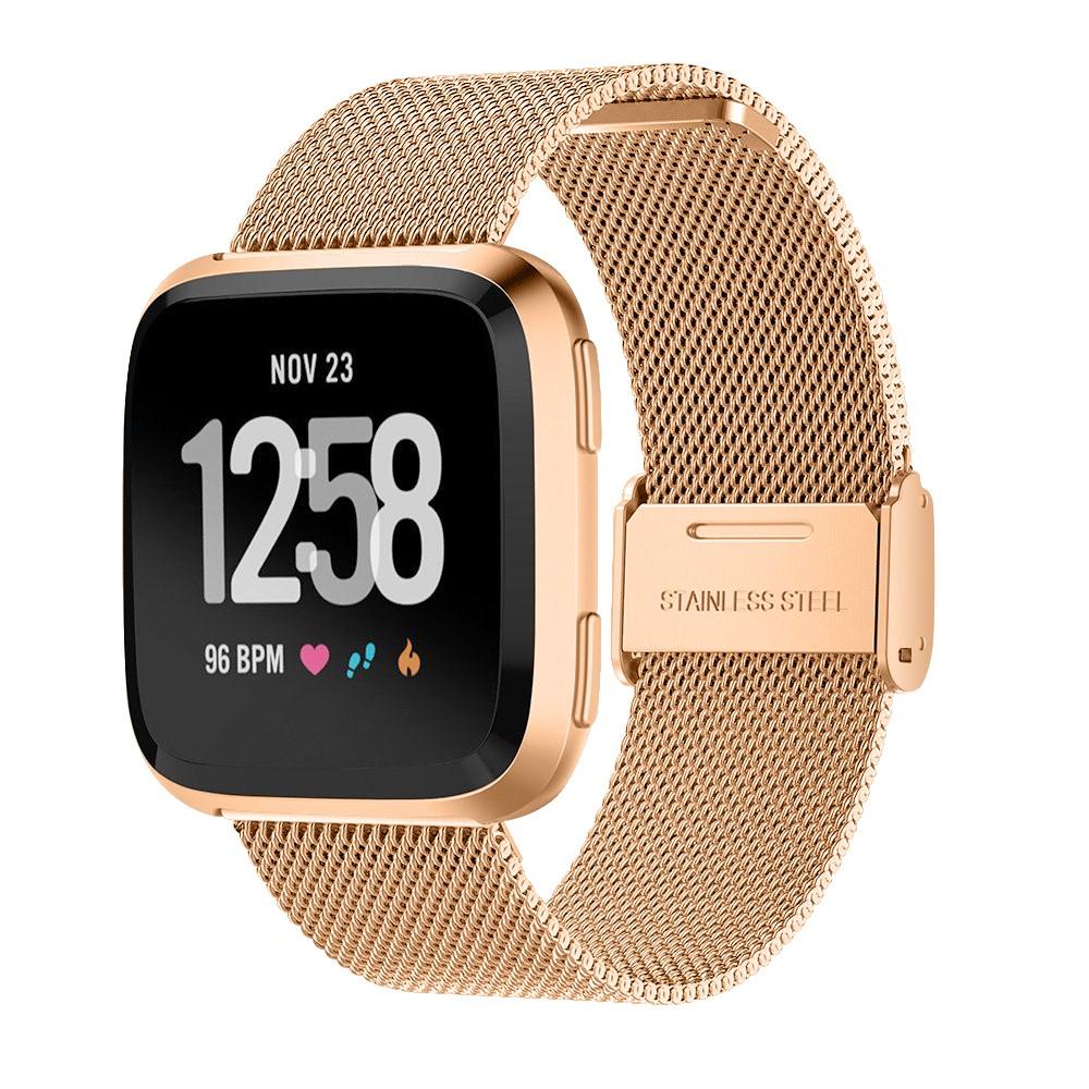 Fitbit Versa/Versa 2 Armband Mesh Rose Gold