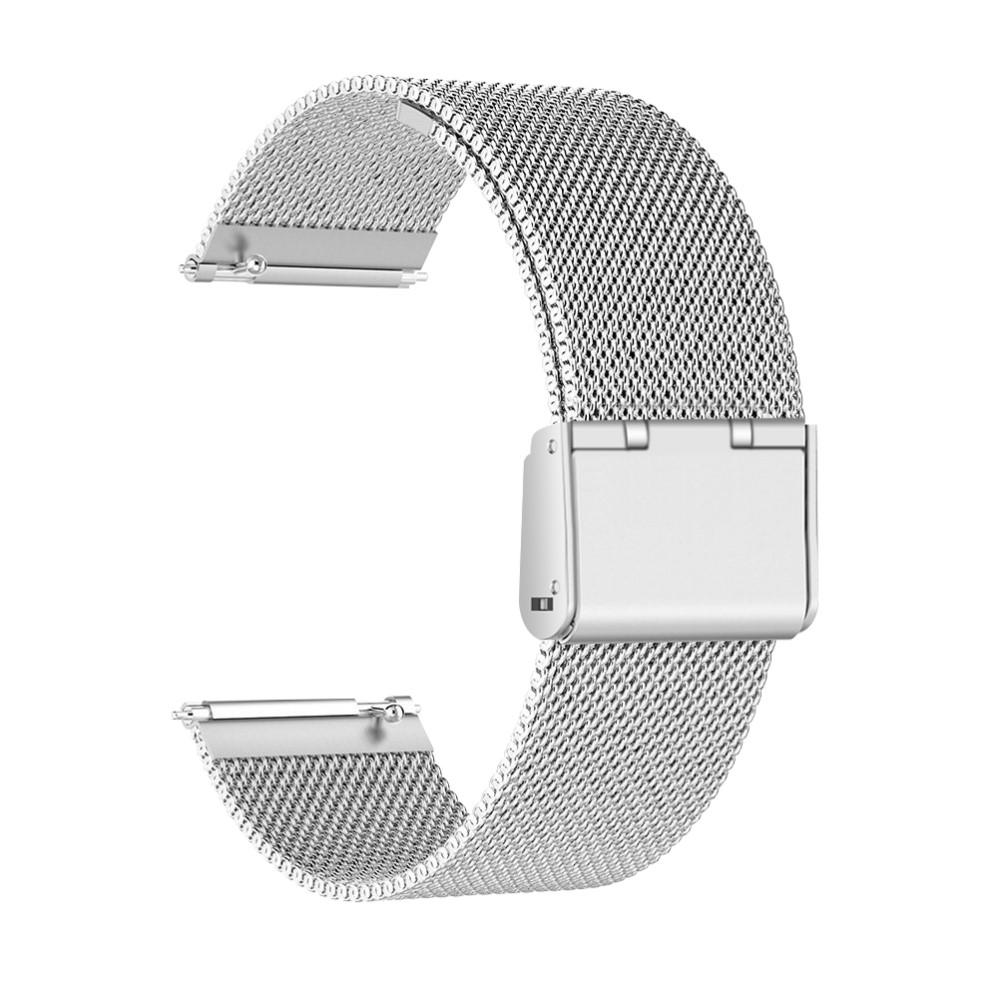 Fitbit Versa/Versa 2 Armband Mesh Zilver
