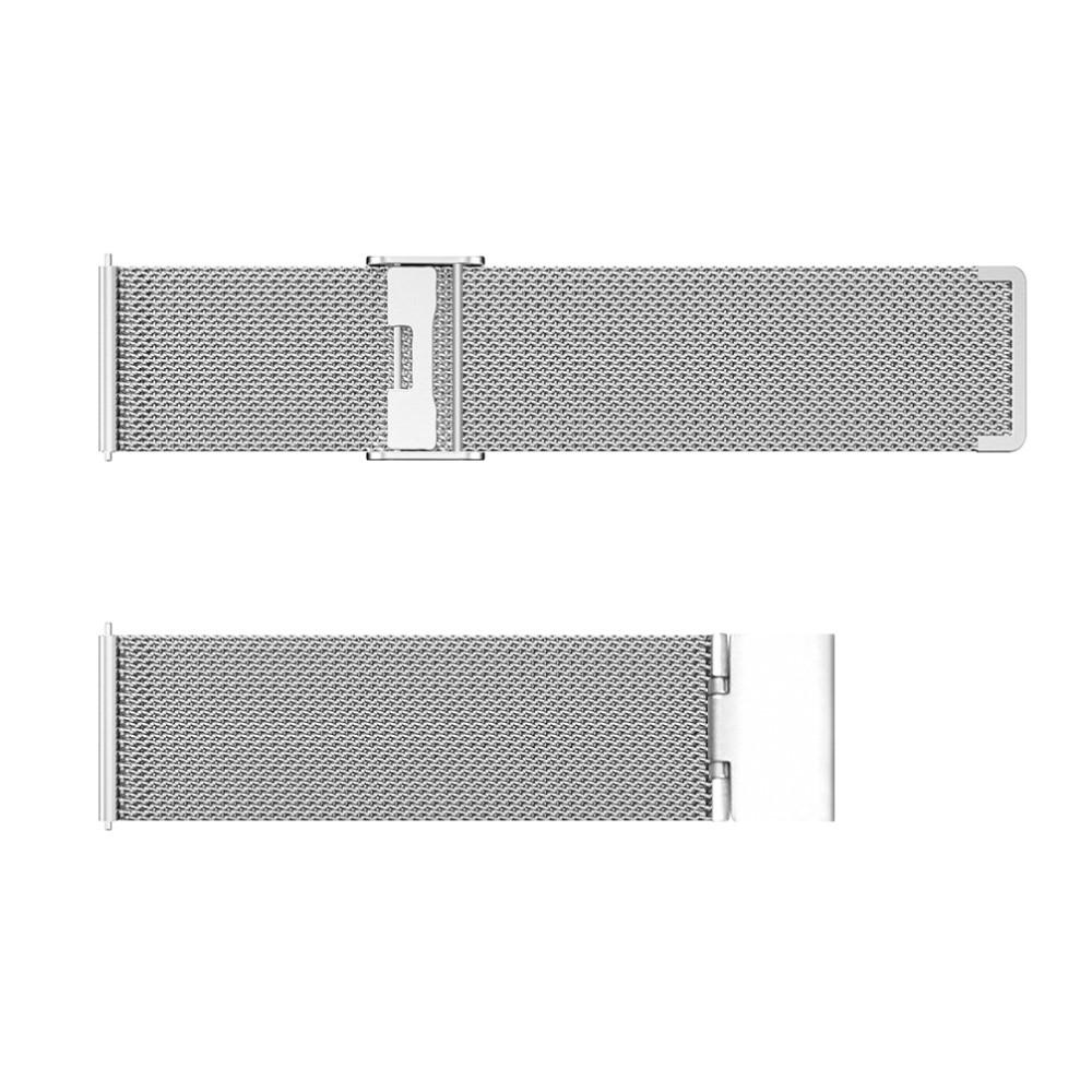 Fitbit Versa/Versa 2 Armband Mesh Zilver