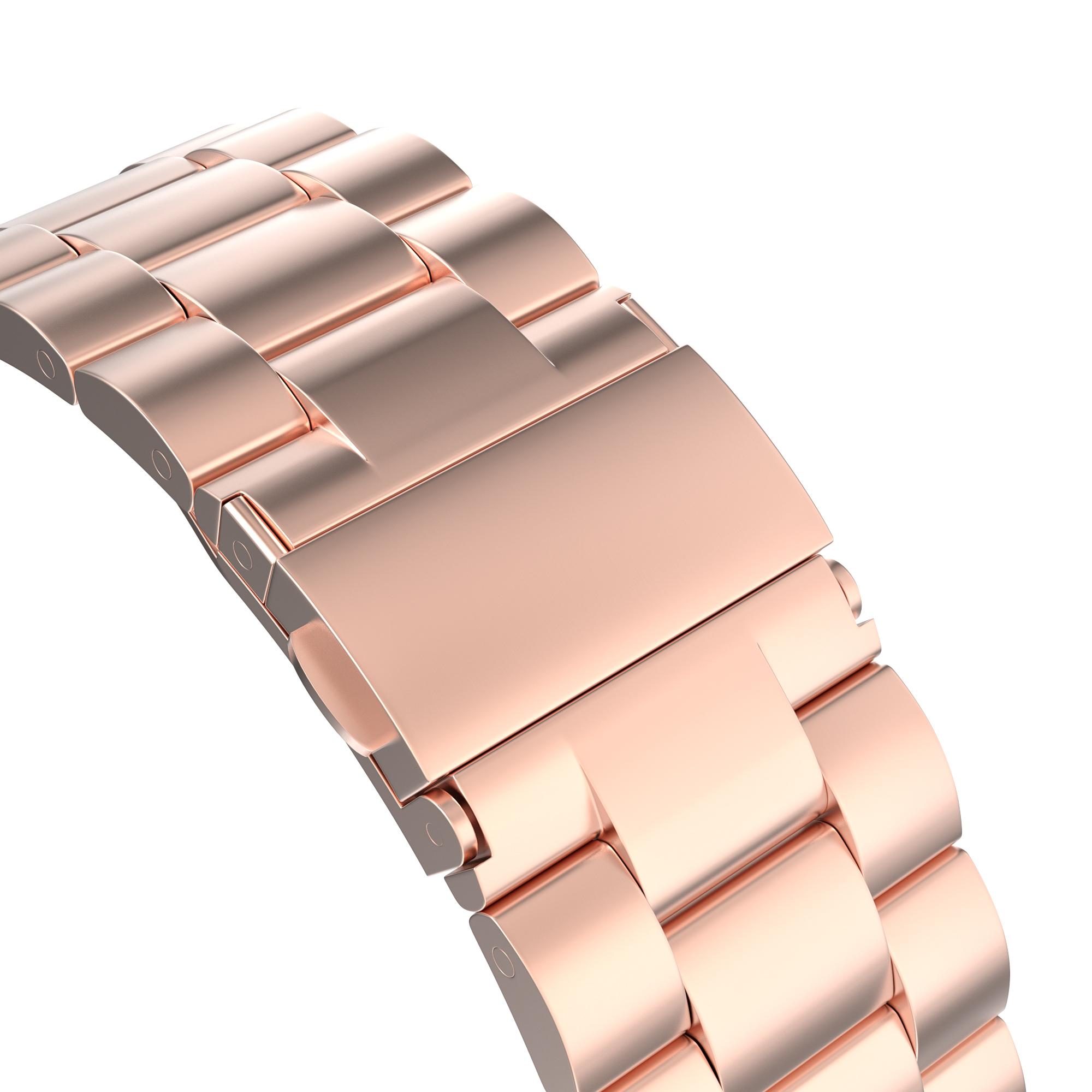 Apple Watch 41mm Series 8 Metalen Armband roségoud