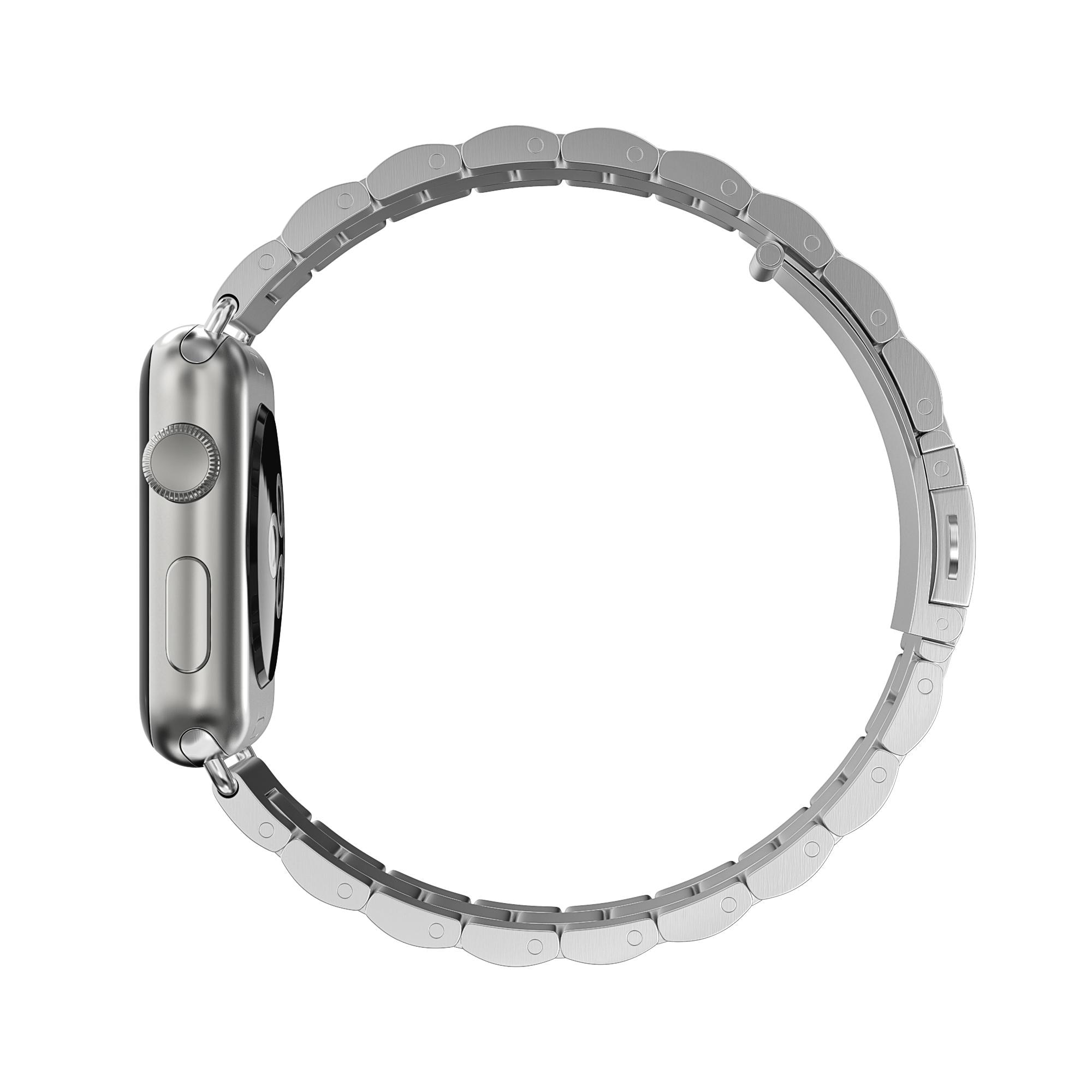 Apple Watch 42/44/45 mm Metalen Armband Zilver