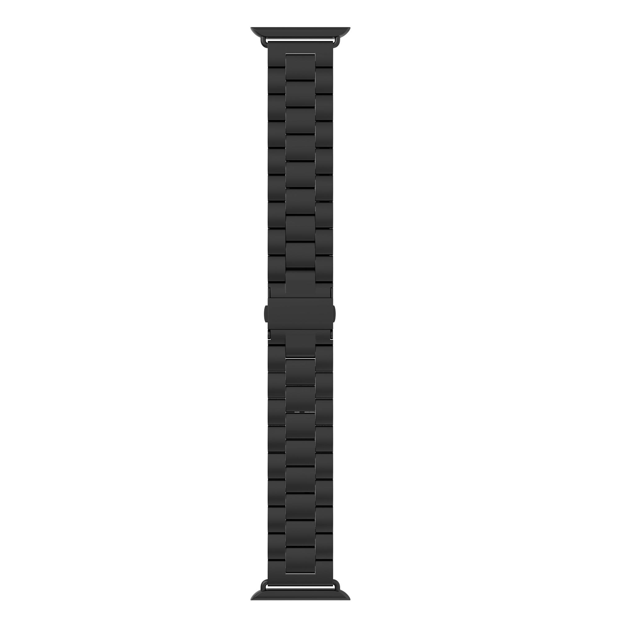 Apple Watch Ultra 49mm 1st Gen Metalen Armband Zwart