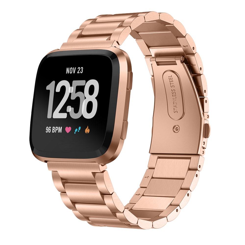 Fitbit Versa/Versa 2 Metalen Armband Rosé goud