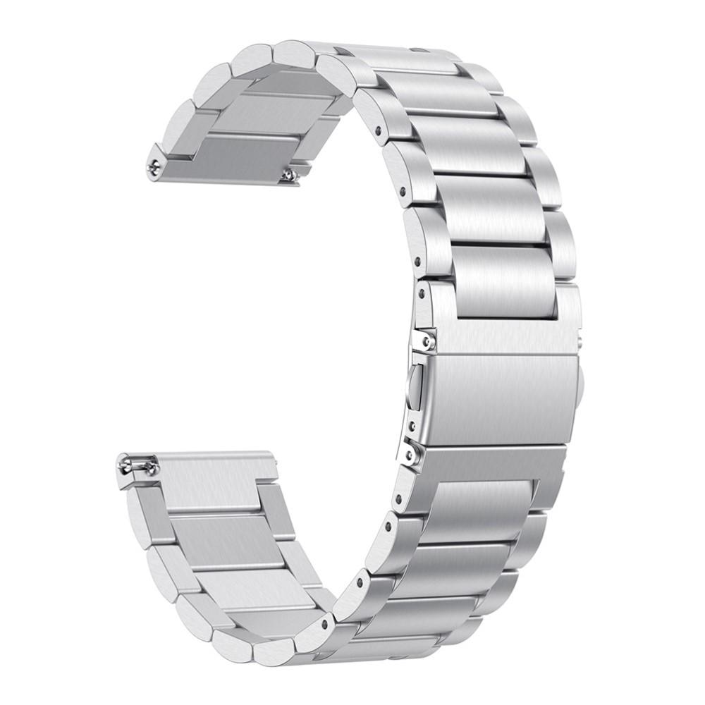 Fitbit Versa/Versa Lite/Versa 2 Metalen Armband Zilver