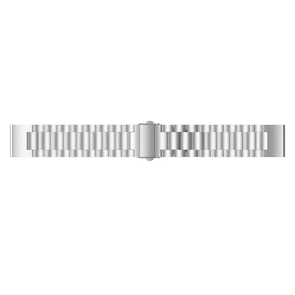 Garmin Fenix 5/5 Plus Metalen Armband zilver