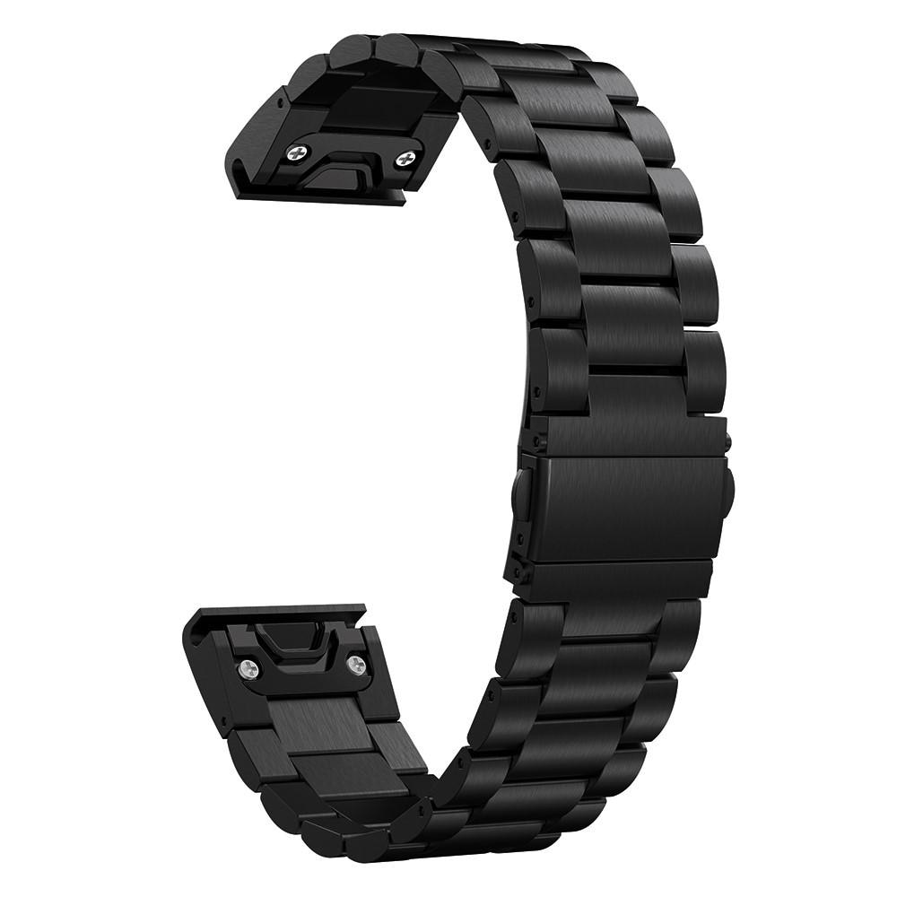 Garmin Forerunner 965 Metalen Armband Zwart