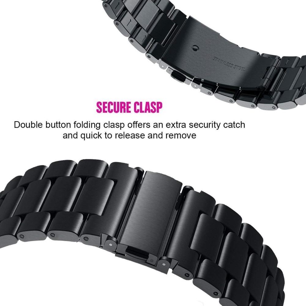 Huawei Watch GT/GT 2 46mm/GT 2e Metalen Armband Zwart