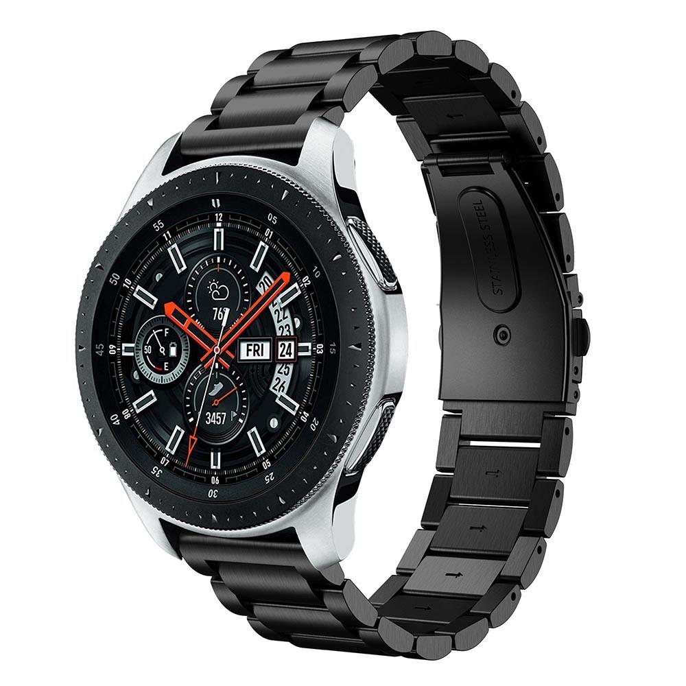 Samsung Galaxy Watch 46mm Metalen Armband Zwart