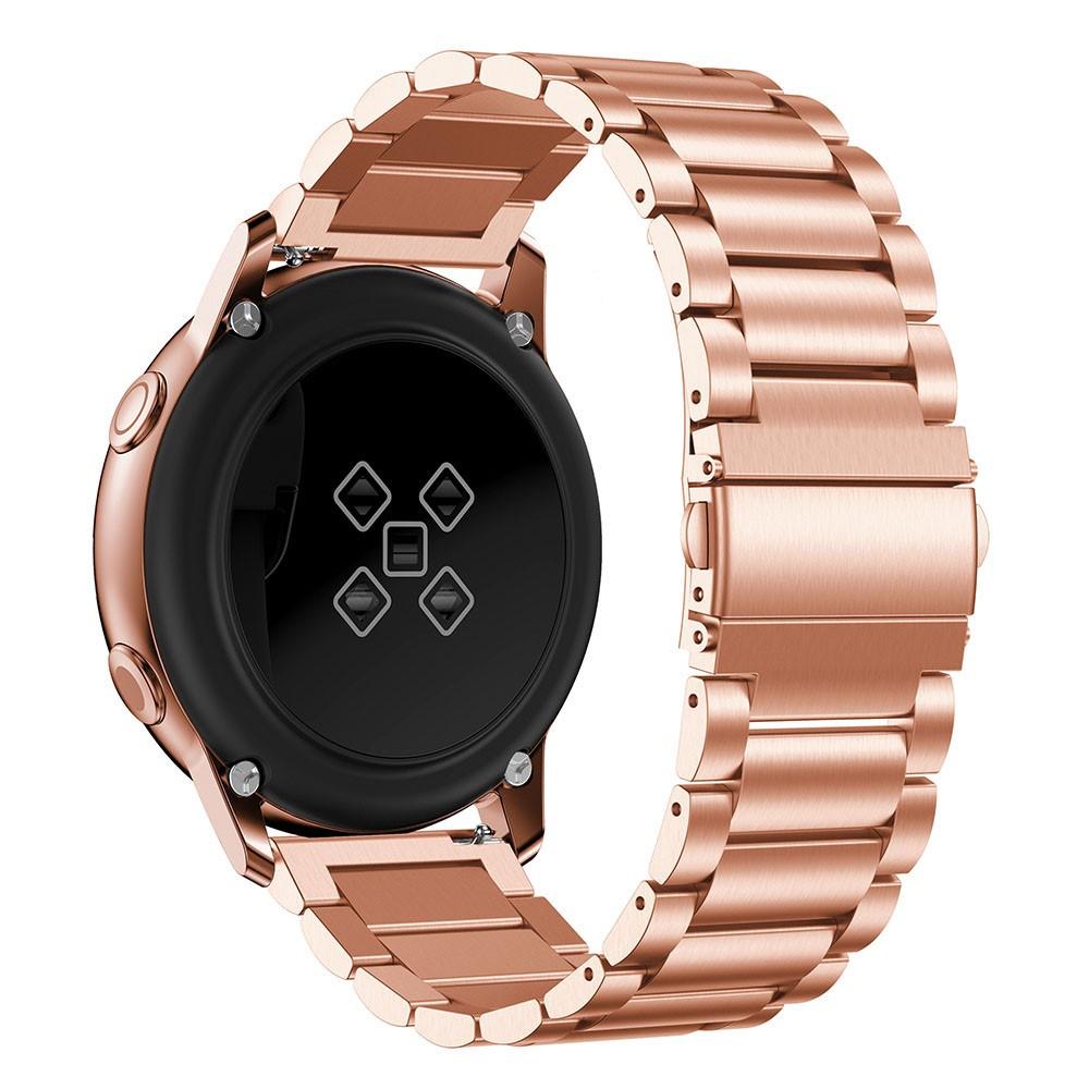 Samsung Galaxy Watch Active Metalen Armband Rosé goud