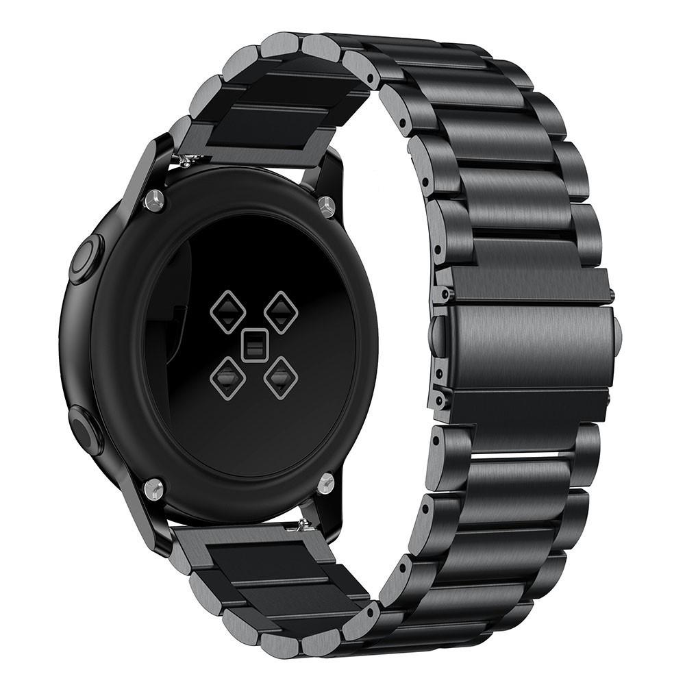 Samsung Galaxy Watch Active Metalen Armband Zwart