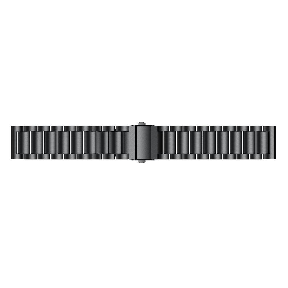 Samsung Gear Sport Metalen Armband Zwart