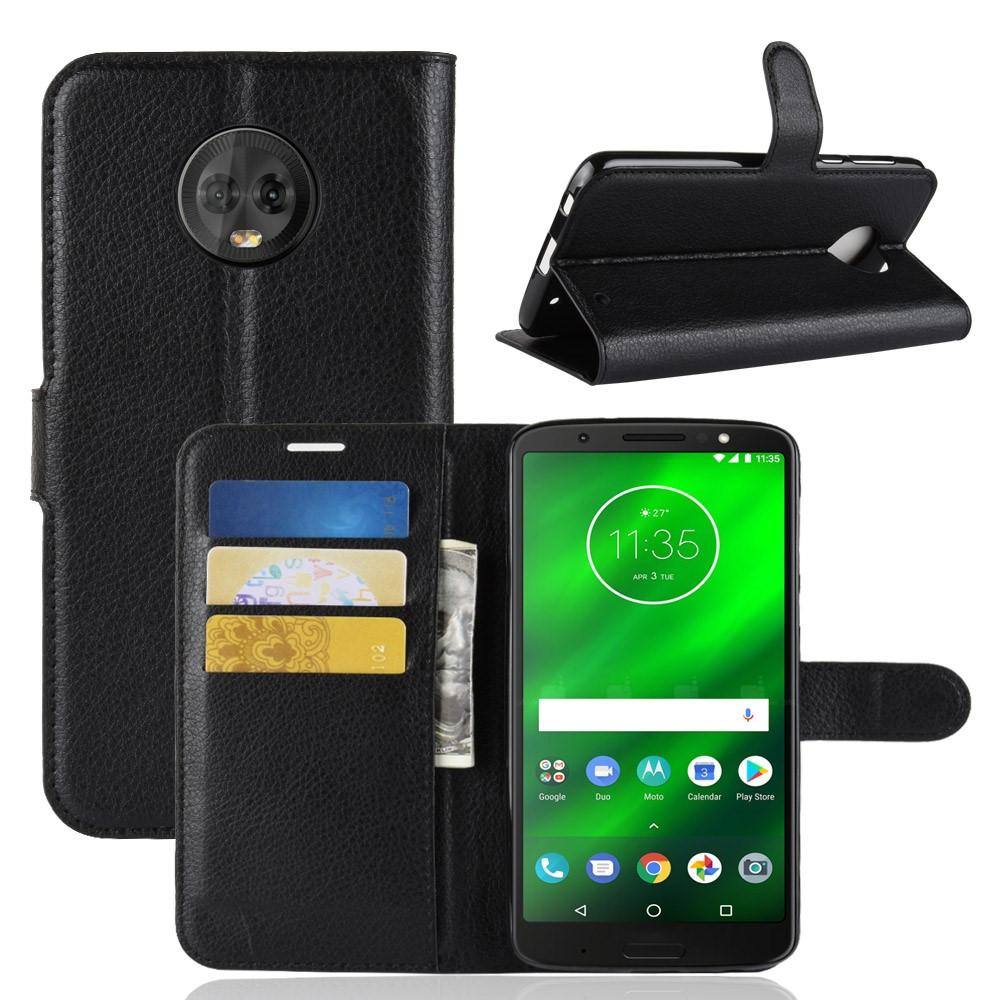 Motorola Moto G6 Plus Smartphonehoesje Zwart