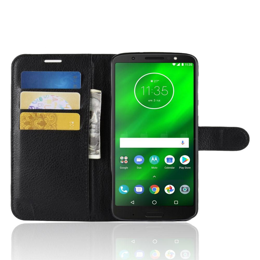 Motorola Moto G6 Plus Smartphonehoesje Zwart