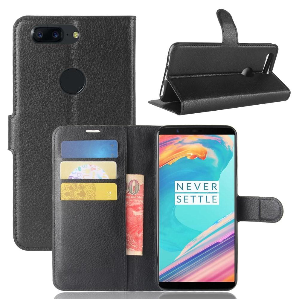 OnePlus 5T Smartphonehoesje Zwart