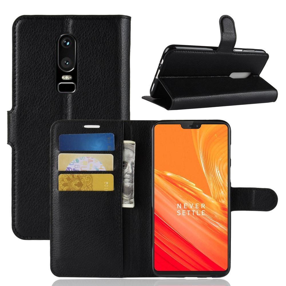  OnePlus 6 Smartphonehoesje Zwart