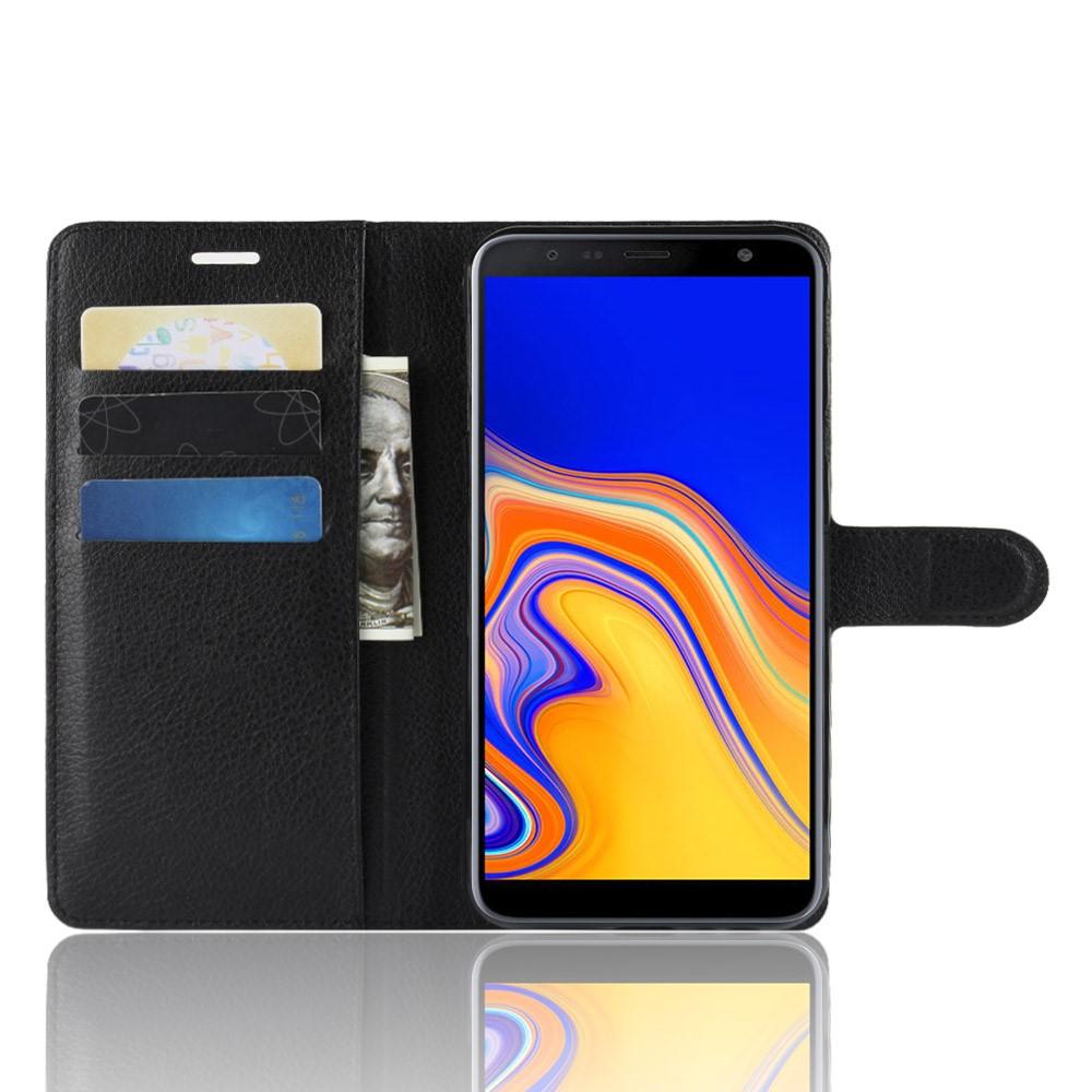 Samsung Galaxy J4 Plus 2018 Smartphonehoesje Zwart