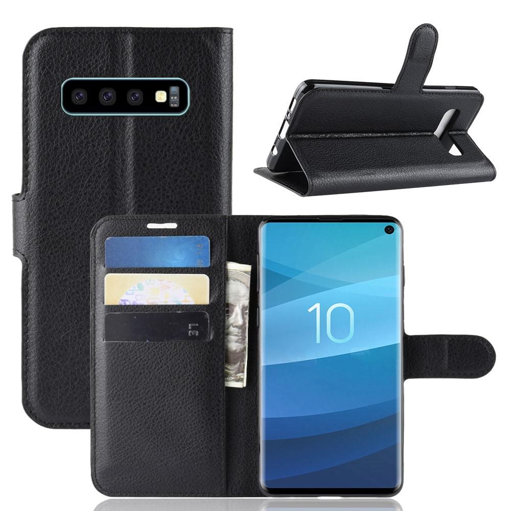 Samsung Galaxy S10 Smartphonehoesje Zwart