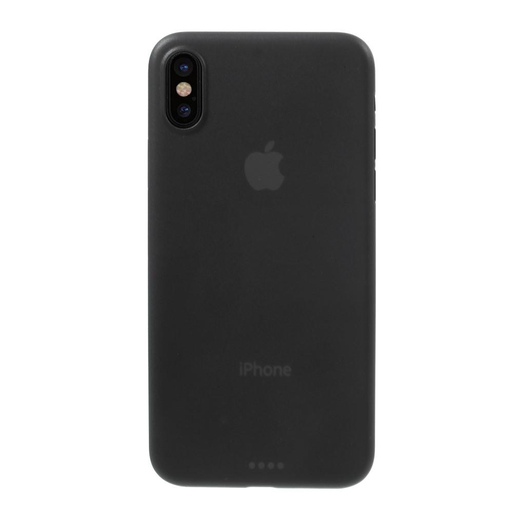 iPhone X/XS Telefoonhoesje UltraThin Zwart