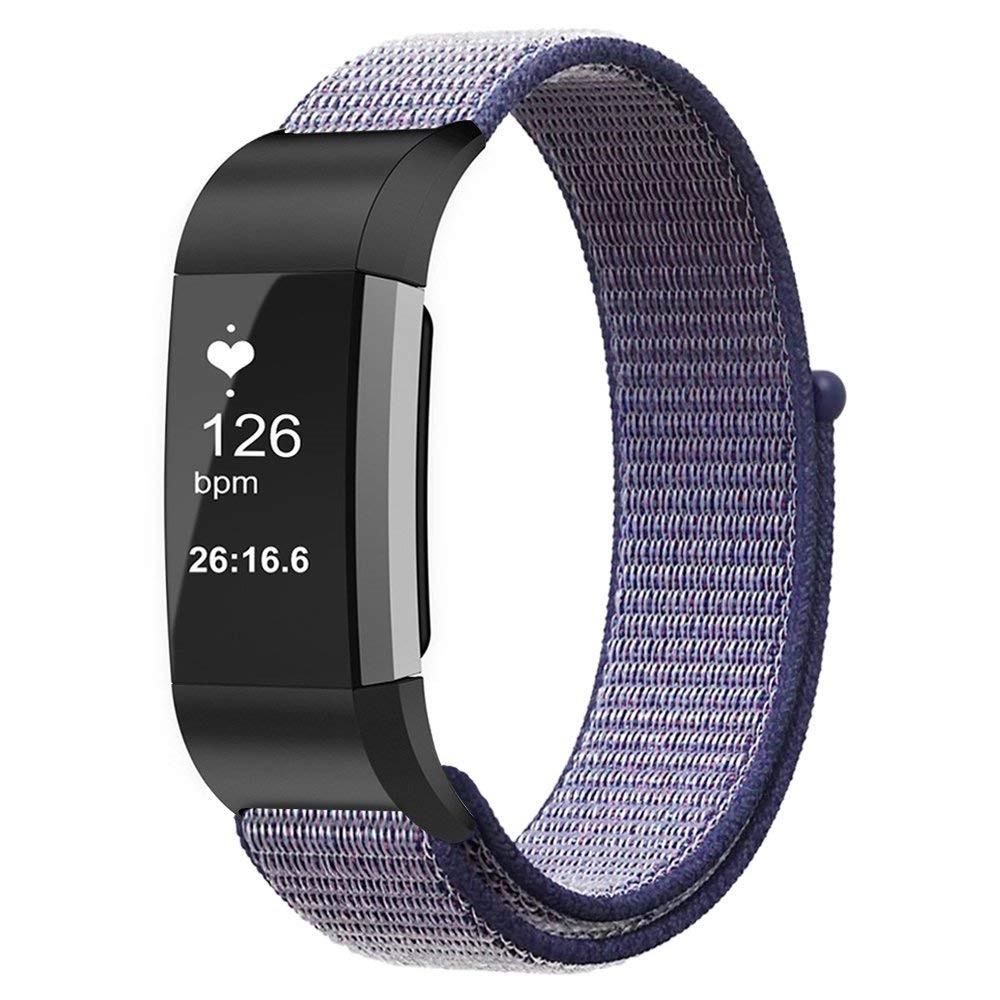 Fitbit Charge 3/4 Nylon bandje Blauw