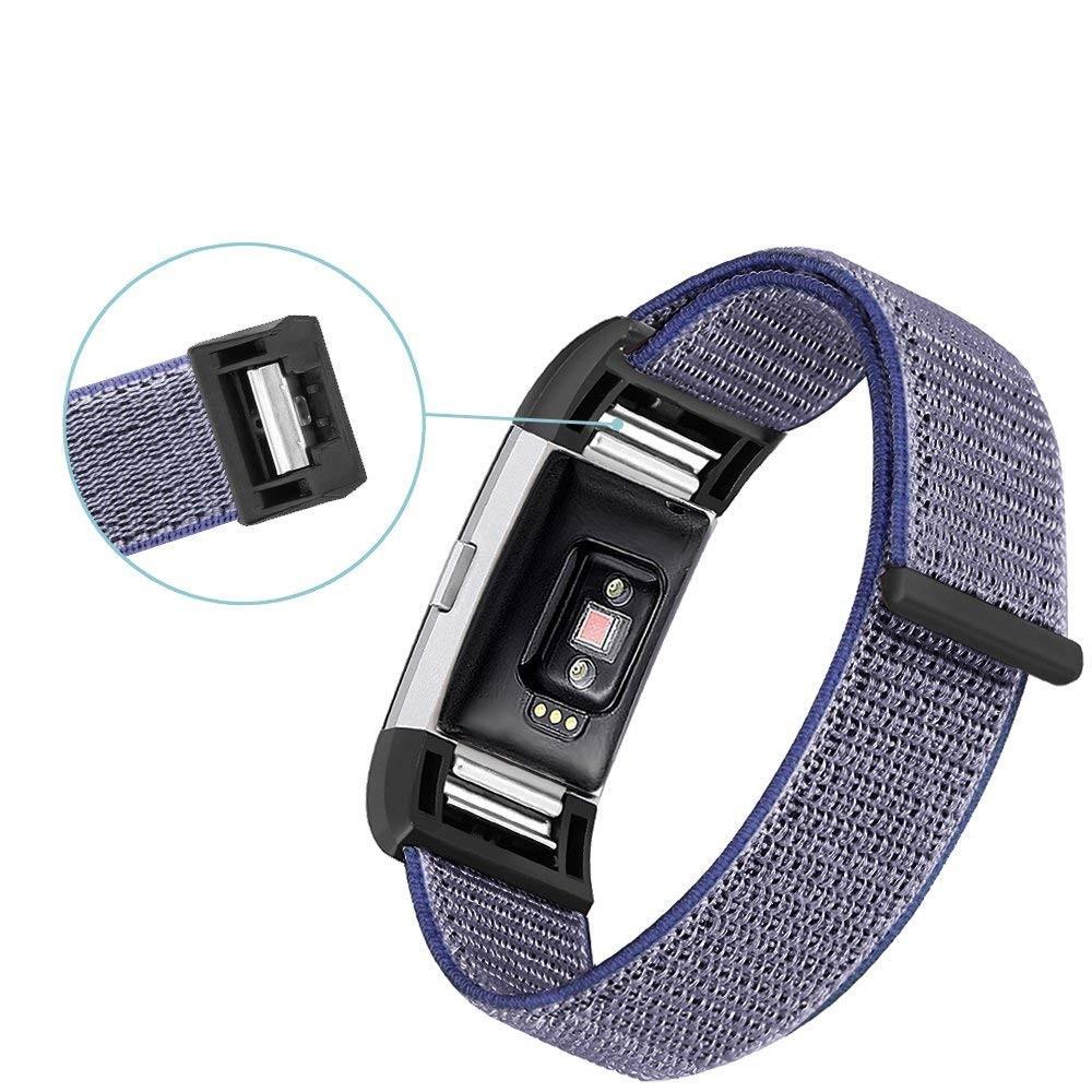 Fitbit Charge 3/Charge 4 Nylon bandje Blauw