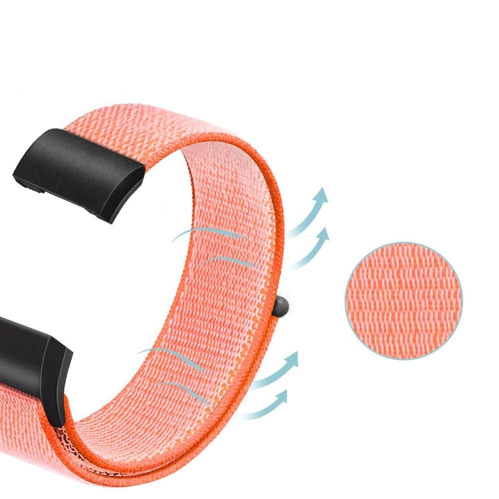 Fitbit Charge 3/4 Nylon bandje Oranje