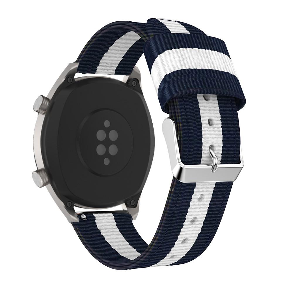 Huawei Watch GT/GT 2 46mm/GT 2 Pro Nylon bandje Wit