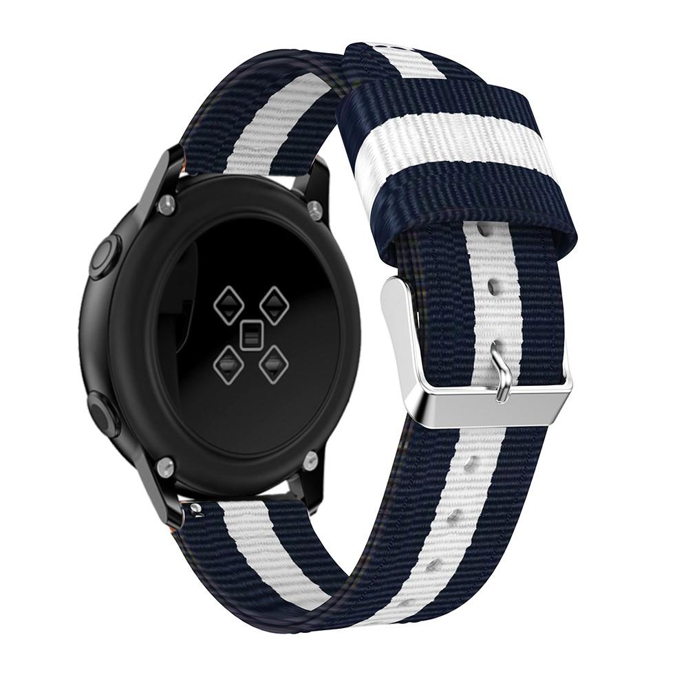 Samsung Galaxy Watch Active Nylon bandje Wit