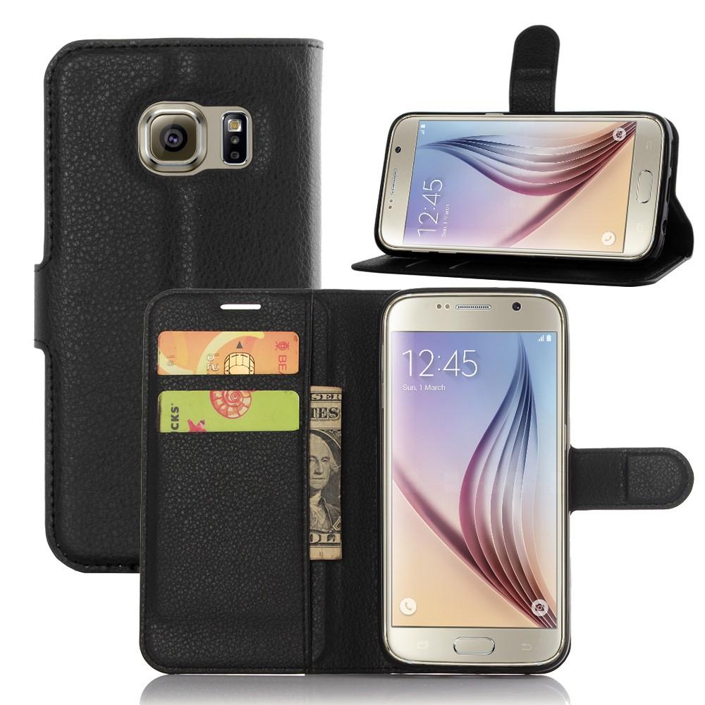 Samsung Galaxy S7 Bookcover hoesje Zwart