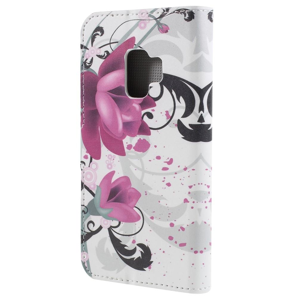 Samsung Galaxy S9 Bookcover hoesje Flowers