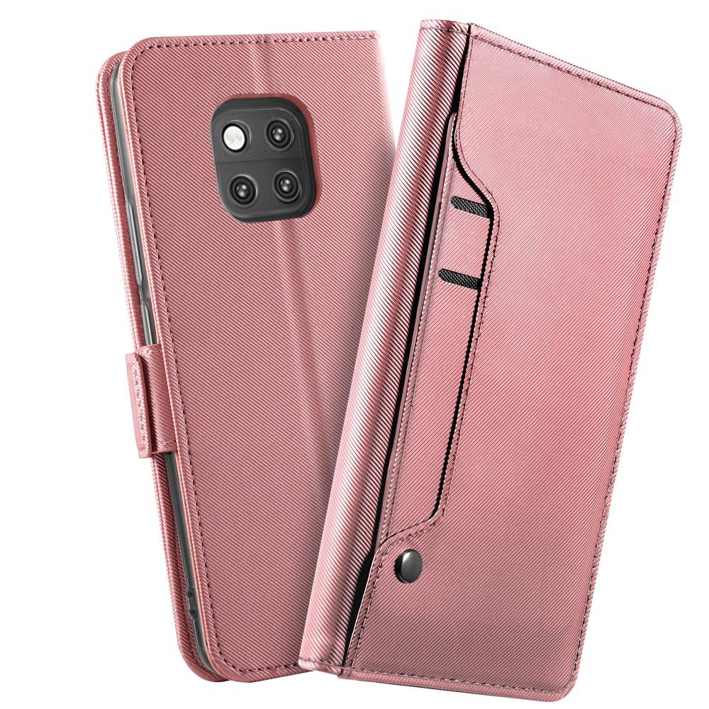 lijn Bouwen hack Huawei Mate 20 Pro Bookcover Hoesje met Spiegel Roze goud - koop online