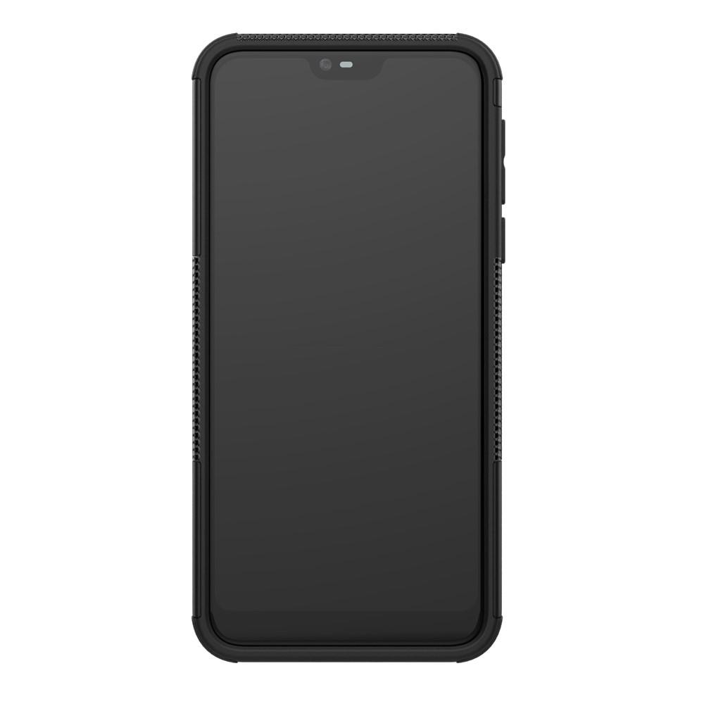 Nokia 7.1 Rugged backcover hoesje Zwart