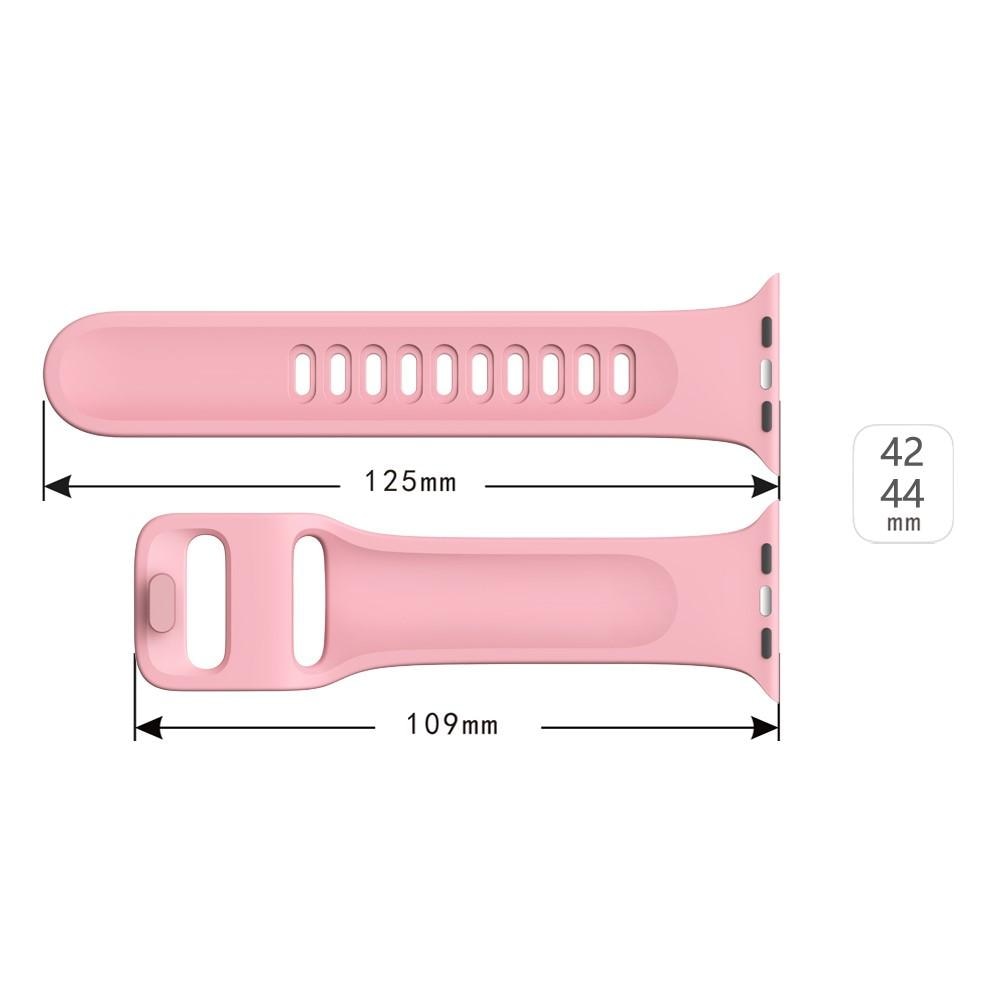 Apple Watch Ultra 49mm Siliconen bandje roze