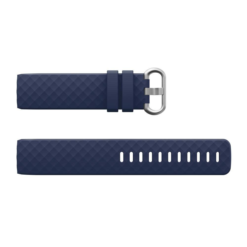 Fitbit Charge 3/4 Siliconen bandje Blauw