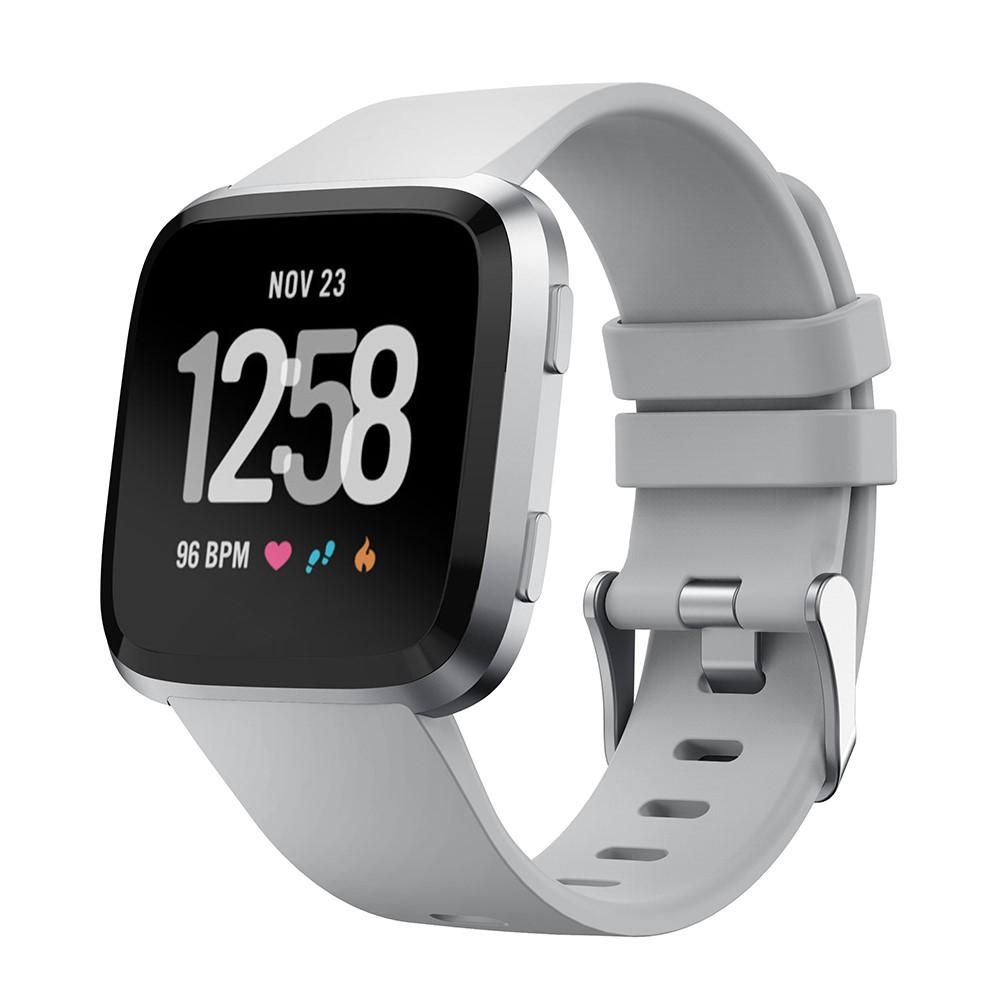 Fitbit Versa/Versa 2 Siliconen bandje Grijs