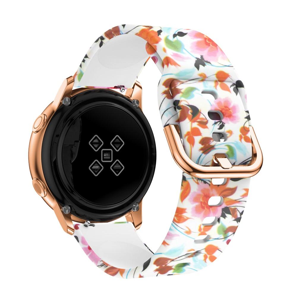 Samsung Galaxy Watch 5 40mm Siliconen bandje, bloemen
