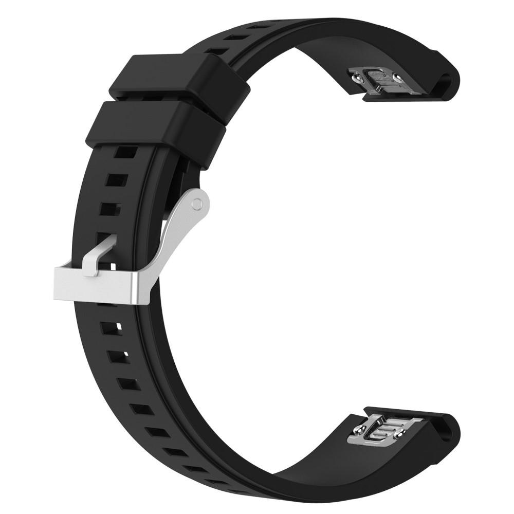 Garmin Fenix 3/3 HR Siliconen bandje Zwart